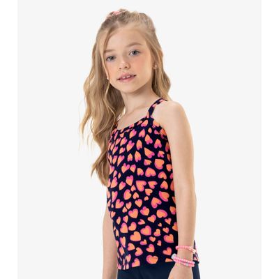 Blusa De Alça Infantil Rovi Kids Azul 2 / Azul