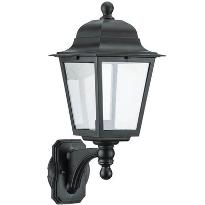 Arandela de Parede Soberana 1 Lamp E27 Com Suporte Inferior Bivolt Lente Transparente Dital