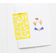 Estêncil de Gestos das Mãos, 1 Unidade, Ferramenta para Scrapbooking e Medição, Régua Estêncil de Plástico, 17,7 x 10,1 cm - Traceease Amarelo