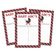 Pacote com 50, Coleção Chá de Bebê para Menina, Jogo ABC, Jogos Divertidos, Atividades e Decorações Tema Joaninha - Inkdotpot 12,7 Cm × 17,78 Cm / Branco