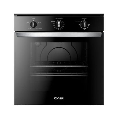Forno Elétrico De Embutir Consul 84l Cob84be Preto 220 V
