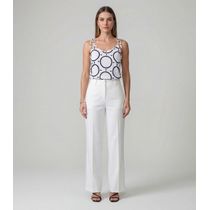 Blusa De Alça De Laço Infinita Cor Branco