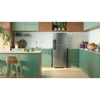Refrigerador 412L CRM50MK Frost Free Duplex Inox Consul Inox / 220V