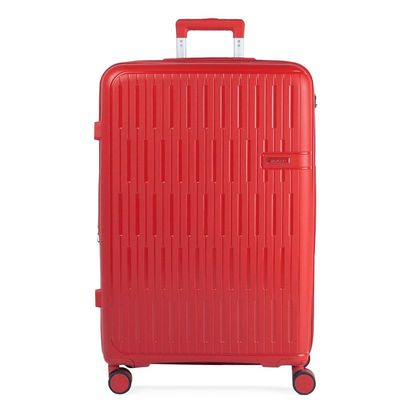 Mala Média 23kg Polipropileno 4 Rodas Santiago Vermelha M / Vermelho