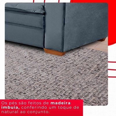Sofá Fixo De 2 Lugares Unique 1,60m