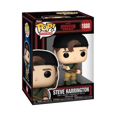 Boneco Funko Pop! Stranger Things T5 - Steve com lança