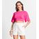 Blusa De Ribana Canelada Feminina Endless Rosa G / Rosa
