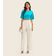 Blusa De Ribana Canelada Feminina Endless Azul GG / Azul