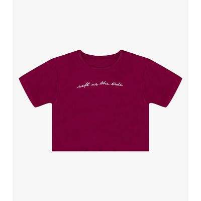 Blusa Feminina em Molecotton Viscose Infinita Cor Vermelho P / Vermelho