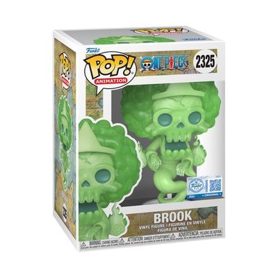 Boneco Funko Pop! Exclusivo One Piece - Brook Fantasma com Chase