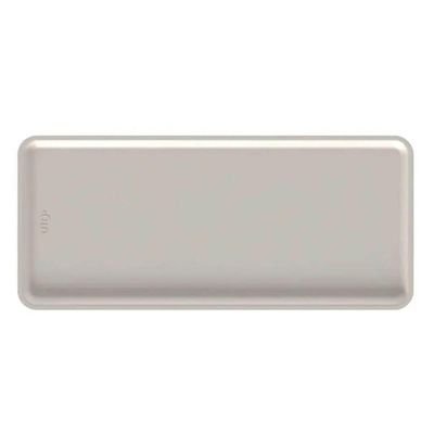 Cesto Organizador 4,5L Tampa Flow 34x15cm Bege Ou Multiuso Decorativa