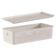 Cesto Organizador 4,5L Tampa Flow 34x15cm Bege Ou Multiuso Decorativa