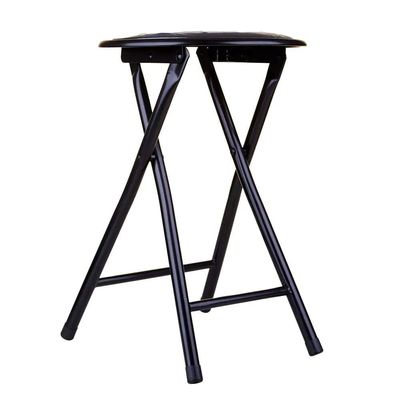 Kit 6 Banquetas Dobravel Cazza Preta CV223136