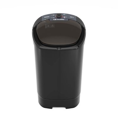 Lavadora de Roupas MLT20B 20kg Semiautomática Mueller Preto / 220v