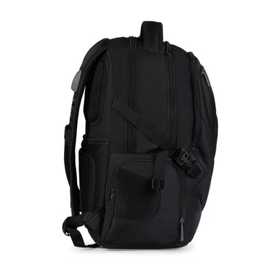 Mochila Masculina Grande Para Notebook Tokyo Preta U / Preto
