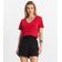 Blusa Básica Feminina Meia Malha Rovitex Vermelho GG / Vermelho