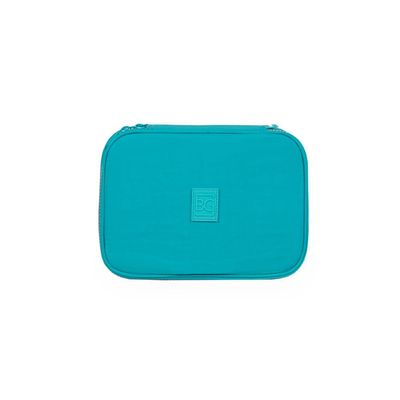 Estojo Escolar Feminino Pop Fun Azul Claro U / Azul claro