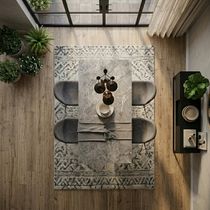 Kit Mesa de Jantar Com Tampo Granito com 4 Cadeiras 140cm Caemmun
