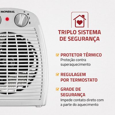 Aquecedor Elétrico Mondial A-08 220V 220V