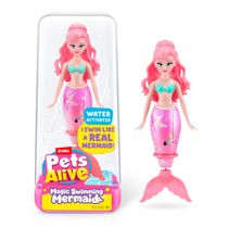 Pets Alive Sereia Mágica Nadadora - Rosa