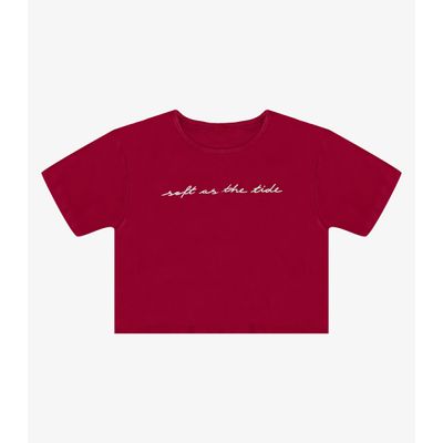 Blusa Feminina em Molecotton Viscose Infinita Cor Vermelho P / Vermelho