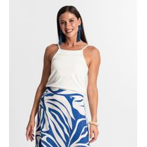 Blusa De Alça Feminina Rovitex Bege