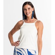 Blusa De Alça Feminina Rovitex Bege
