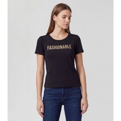 Blusa Feminina Em Visco Tricot Infinita Cor Preto M / Preto