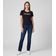 Blusa Feminina Em Visco Tricot Infinita Cor Preto G / Preto