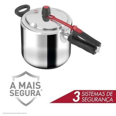 Panela De Pressão Clock Original Fechamento Interno 7l