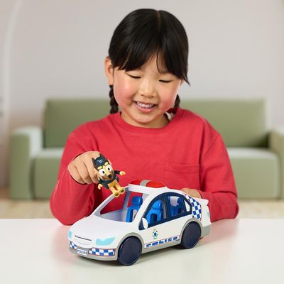 Carro de Polícia da Bluey com Luzes e Sons