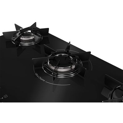 Fogão Cooktop MCG5BB 5 Bocas Mesa de Vidro Ultra Chama Mueller Preto / Bivolt