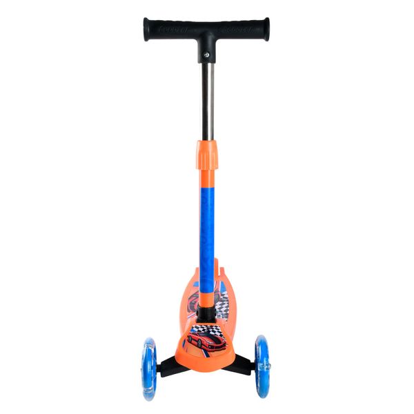 PATINETE 3 RODAS COM LED MENINO action race CV255534 PLAYFUN