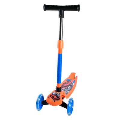 PATINETE 3 RODAS COM LED MENINO action race CV255534 PLAYFUN