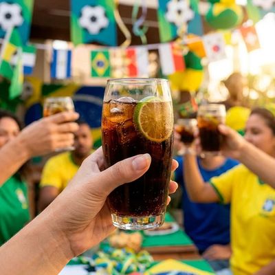 Jogo de Copos Nadir Oca Long Drink de Vidro Liso com 6 Peças 300ml