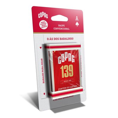 Jogo de Cartas Baralho 139 Copag