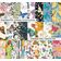 25 Folhas Estampadas de Borboletas para Scrapbook, Papel Lado Único, Cartão Colorido, Fundo Decorativo para Diário e Artesanato - Inkdotpot 30,48 Cm × 30,48 Cm / Multicolorido