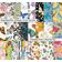 25 Folhas Estampadas de Borboletas para Scrapbook, Papel Lado Único, Cartão Colorido, Fundo Decorativo para Diário e Artesanato - Inkdotpot 30,48 Cm × 30,48 Cm / Multicolorido