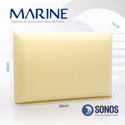 Travesseiro Sonos Marine Alto 16cm de Altura