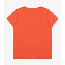 Blusa Baby Look Feminina Estampada Select Laranja