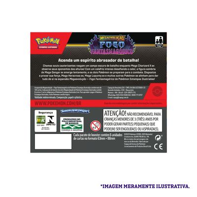 Jogo de Cartas Pokémon Blister Unitário Copag