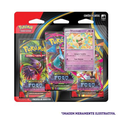 Jogo de Cartas Pokémon Blister Triplo Copag