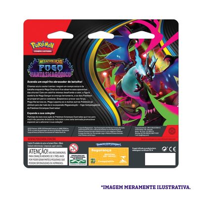 Jogo de Cartas Pokémon Blister Triplo Copag