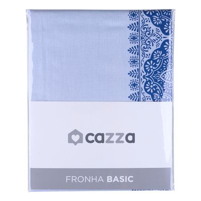 Capa Fronha de Travesseiro Cazza Basic Algodão Azul Marinho