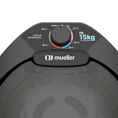 Centrífuga de Roupas Fit 15kg Mueller Preto / 220v