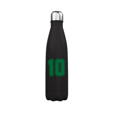 Garrafa Térmica Preta 500ml - Brasil Numero 10
