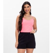 Blusa de Alça Infinita Cor Rosa