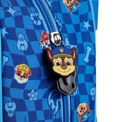 Mochila de Rodinha Infantil Patrulha Canina Chase Baby Azul U / Azul escuro