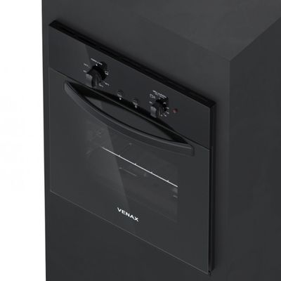 Forno de Embutir a Gás 50 Litros Totale Nero GIII Venax Preto / 110v