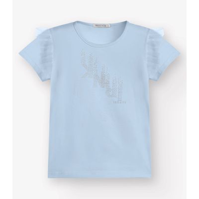 Blusa Feminina  Trick Nick Azul 8 / Azul